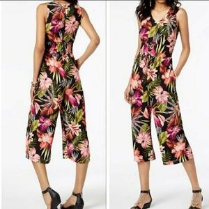 THALIA SODI 🌴 Tropical Jumpsuit Dress
